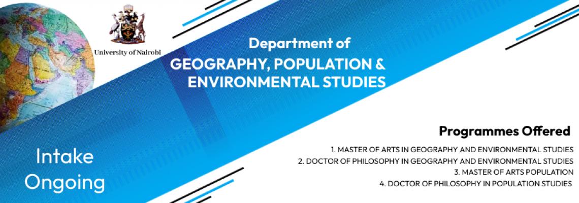 Department of Geography 